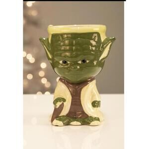 Star Wars Yoda Ceramic Goblet Mug With Cocoa Mix NEW IN BOX